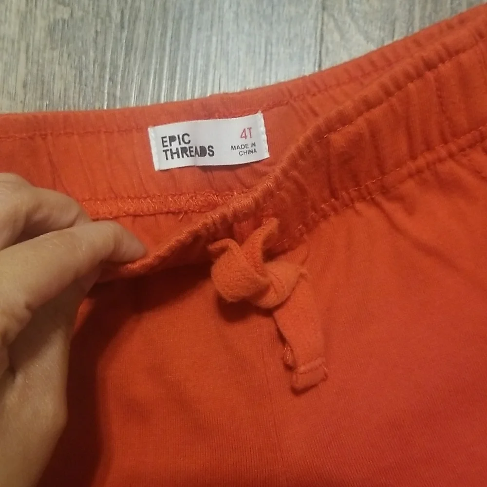 Red Orange shorts